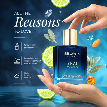 Bellavita Luxury Honey Oud Eau de Parfum | 100 ml (3.4 fl.oz.) | Perfume for Men and Women | Sweet Honey, Bergamot, Oud, and Amber Notes