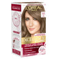 L'Oreal Paris Excellence Crème Permanent Hair Dye, Triple Care Hair Color with Hyaluronic Acid for 100% Gray Coverage, 4 Dark Brown, 1 Kit (Packaging May Vary)