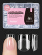 Beetles Soft Gel Nail Tips Short Almond 288pcs in 12 Sizes Etch-X