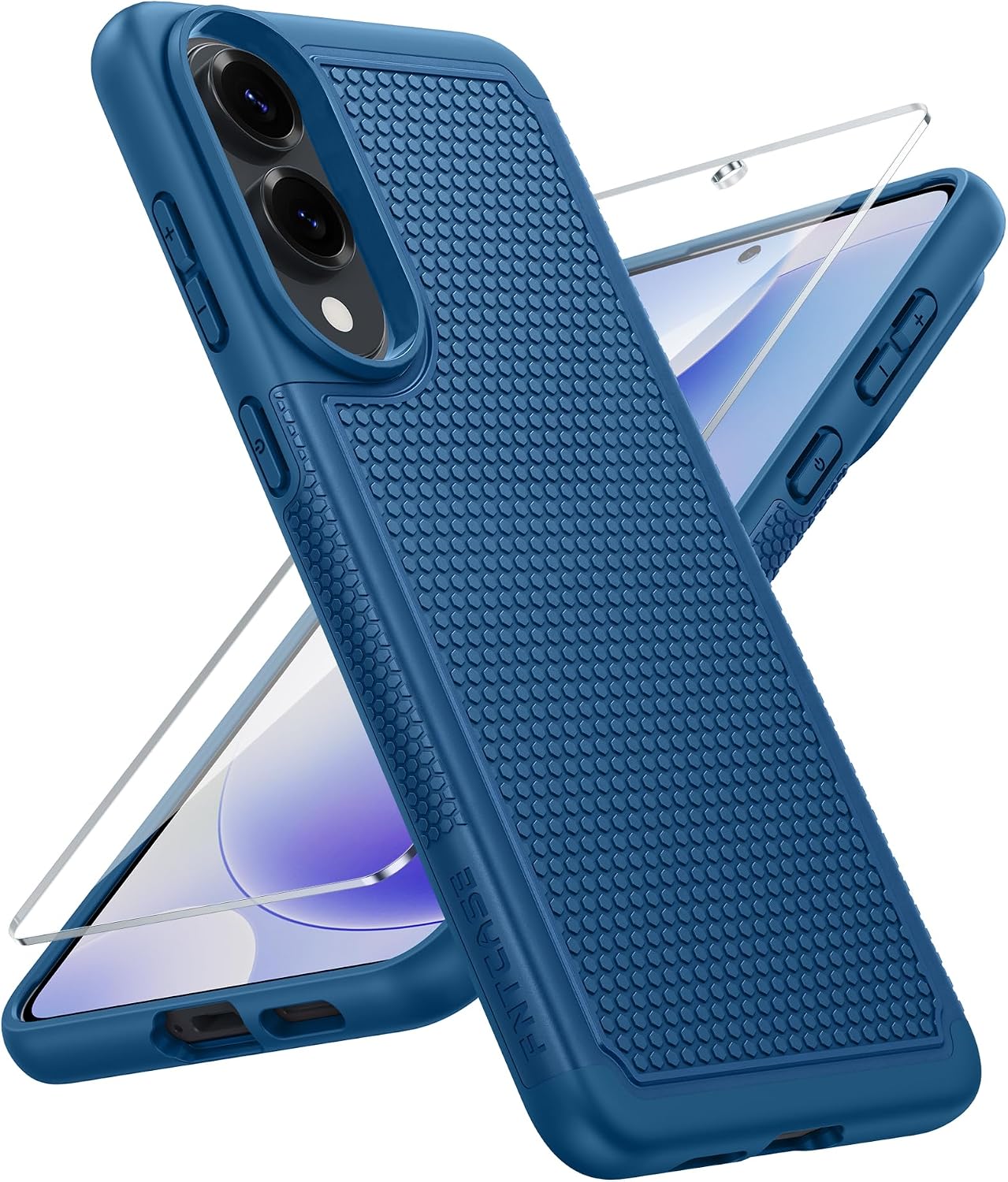 FNTCASE for Google Pixel 10 / Pixel 10 Pro Case: Soft TPU Non Slip Blue
