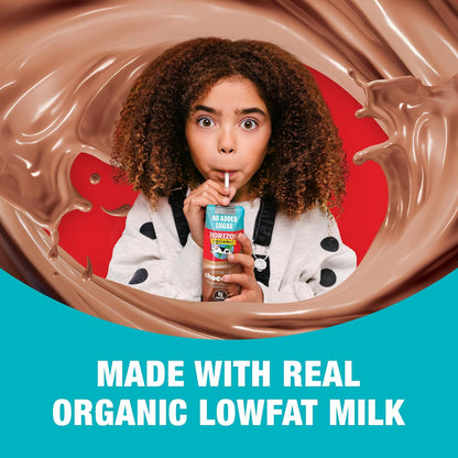 Horizon Organic Shelf Stable Whole Milk Boxes, Pack of 18-8g Protein per Serving