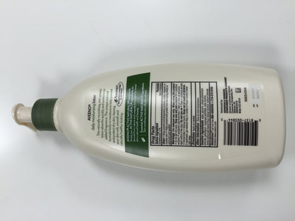 Aveeno Daily Moisturizing Body Lotion for Normal to Dry Skin, Moisturizer with Soothing Prebiotic Oat, Non Greasy, Non Comedogenic, Fragrance Free Body Lotion for Women & Men, 18 Fl Oz