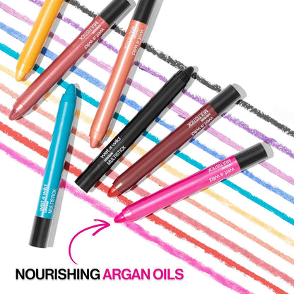 wet n wild Color Icon Cream Eyeliner Eyeshadow Multi-Stick, Moisturizing, Nourishing Velvety Cream-to-Powder Buildable & Blendable Formula, Cruelty-Free & Vegan - Brown Sugar