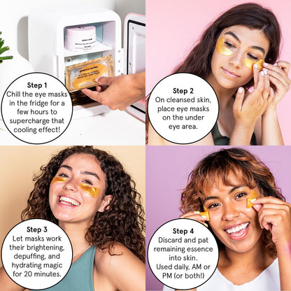 grace & stella Award Winning Eye Patches for Puffy Eyes