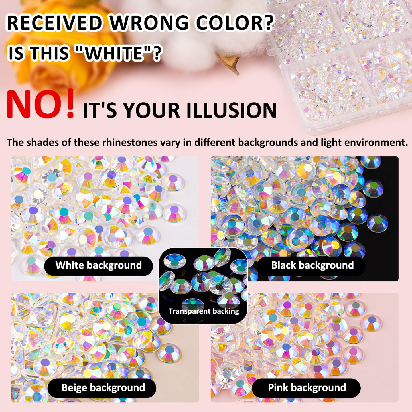 Rainbow Flatback Rhinestones for Crafting and 3PCS B7000 Glue (Set 1), 2 Boxes of 4500 PCS Resin Rhinestones Gems Charms for Bedazzling DIY Crafts Tumblers Shoes Fabric Clothing Nail Art