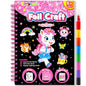 FUNNYB&G Foil Art Craft Kit for Kids, Sparkly Birthday Gift Toy for Boys