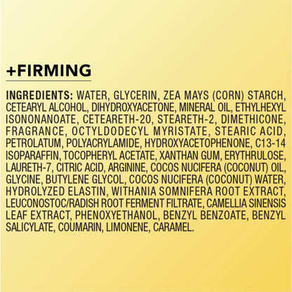 Jergens Natural Glow + Firming Daily Moisturizer Medium to Tan Skin Tones 7.5oz