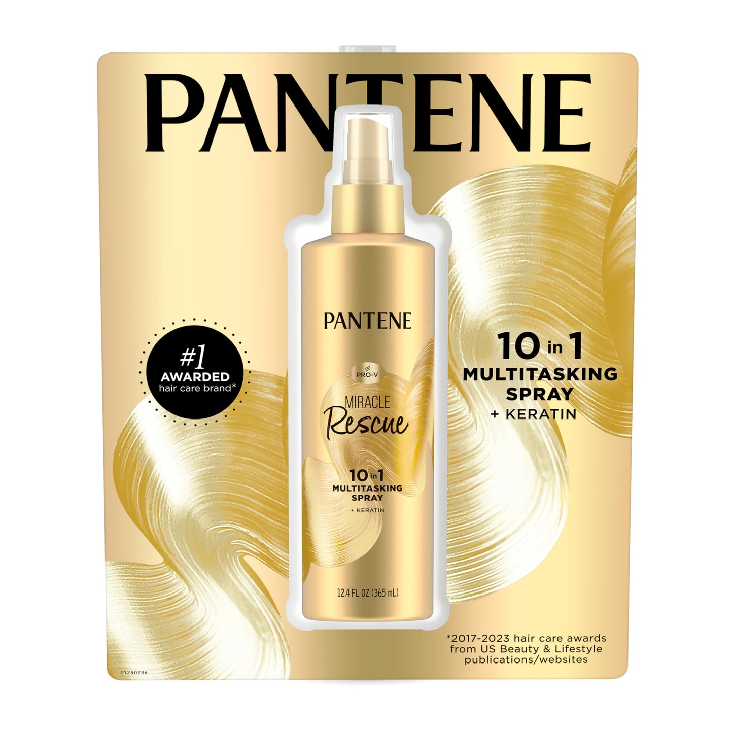 Pantene Miracle Rescue 10-in-1 Multitasking Spray, Heat Protection, 5.7 oz