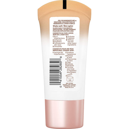 MAYBELLINE Dream Fresh Skin Hydrating BB Cream, 8-in-1 Skin Perfecting Beauty Balm With Broad Spectrum Spf 30, Sheer Tint Coverage, Oil-Free, Deep, 1 Fl Oz
