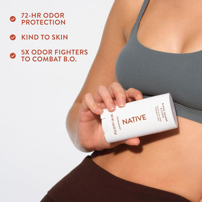 Native Deodorant Contains Naturally Derived Ingredients, 72 Hour Odor Control, Deodorant for Women and Men, Aluminum Free, Coconut & Vanilla 2.65oz