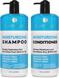 Caffeine Shampoo and Conditioner Set - Volumizing Products for Women and Men - Thickening, Volume Boosting Formula for Thinning and Fine Hair - Sulfate Free, No Parabens - Hydrating, Salon Grade