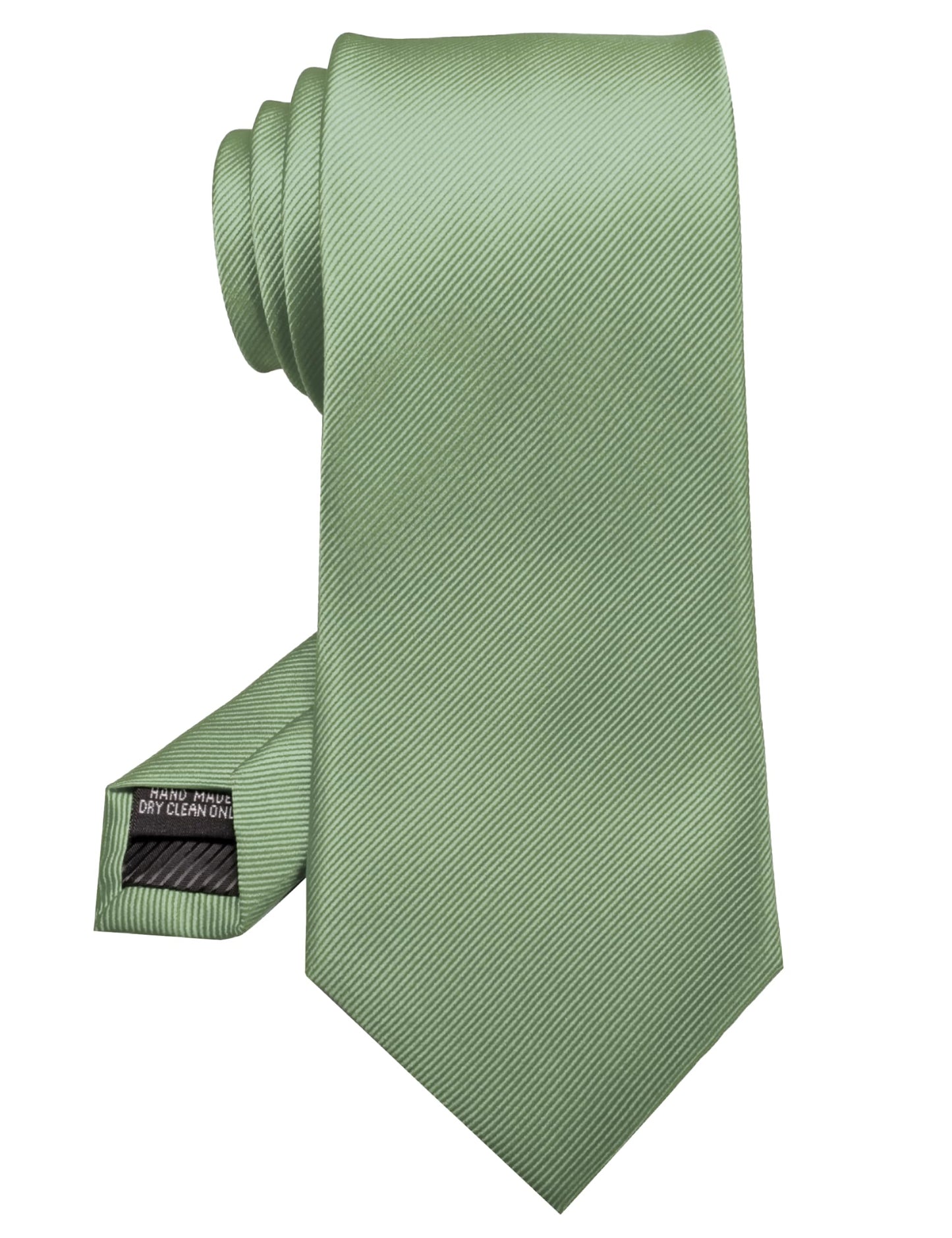 RBOCOTT Solid Color Tie Formal Necktie for Men