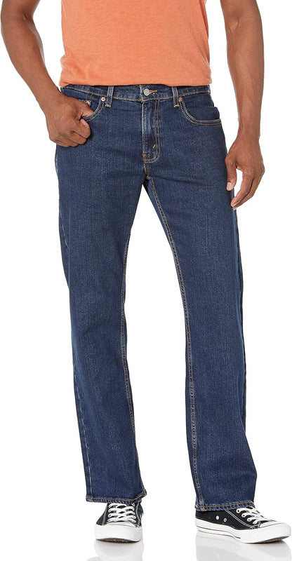 Levi Strauss Signature Gold Men's Relaxed Fit Flex Waistband Jeans