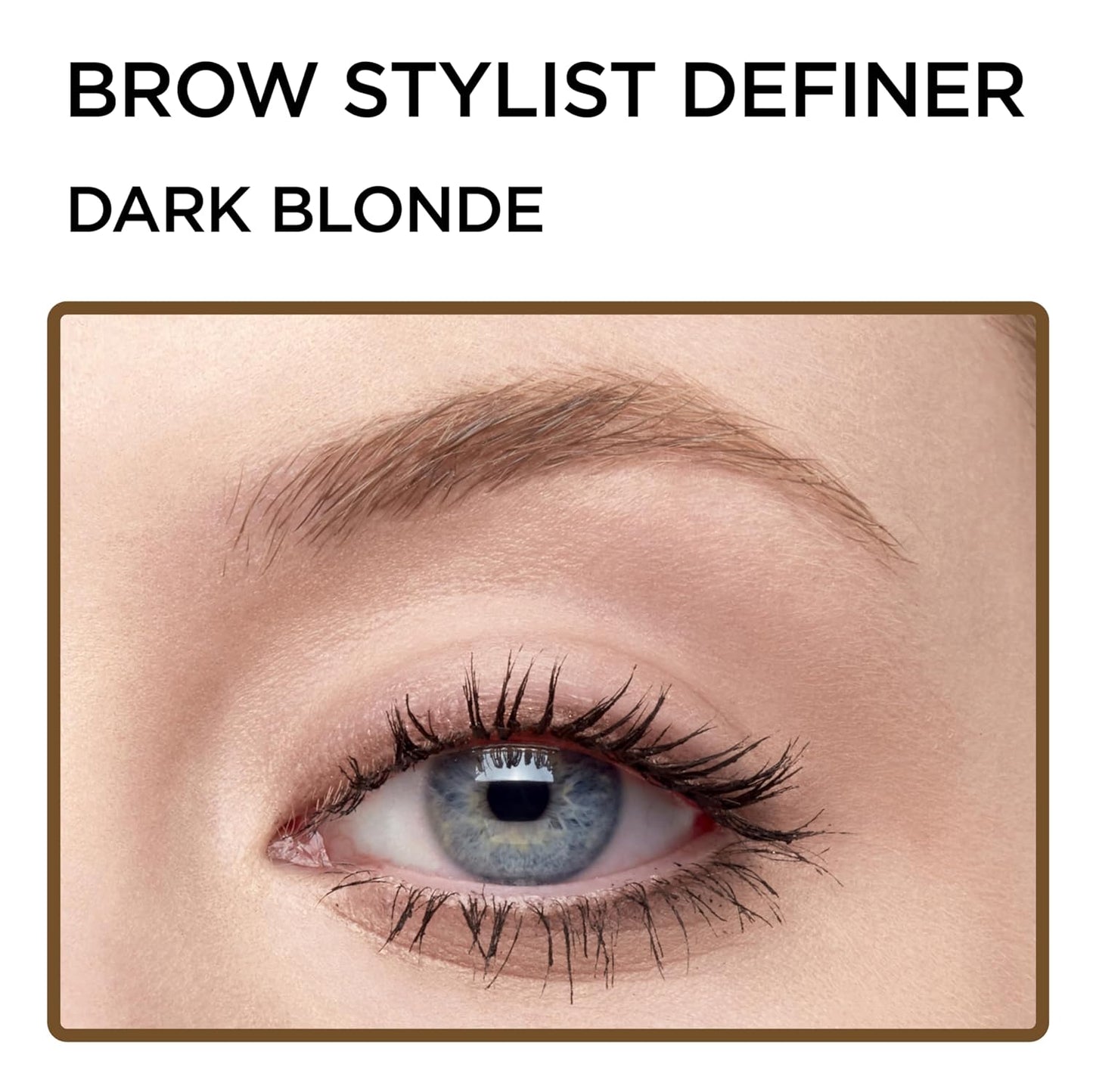 L'Oreal Paris Makeup Brow Stylist Definer Waterproof Eyebrow Pencil, Ultra-Fine Mechanical Pencil, Draws Tiny Brow Hairs and Fills in Sparse Areas and Gaps, Brunette, 0.003 Ounce (Pack of 2)