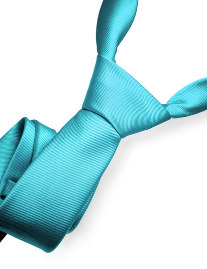 RBOCOTT Solid Color Tie Formal Necktie for Men