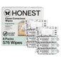 The Honest Company Multi-Use Baby Wipes, Pattern Play, 720 Count