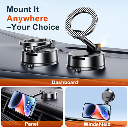 Qifutan Dash Mounted Holders Phone Holders for Your Car Phone Mount for Car Windshield Dashboard Air Vent Universal Desk Mounts Hands Free Automobile Cell Phone Holder Fit for iPhone Smartphone