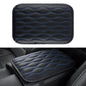 Amiss Car Center Console Cover, Upgraded Leather Car Armrest Cushion with 2 Storage Pockets, Universal Waterproof Cushion Pad, Non-Slip Car Interior Accessories, Fits Most Sedans SUVs Trucks (Black)