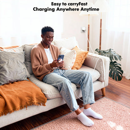 Magnetic Wireless Charger for iPhone,2 Pack Apple Magsafe Charger 10FT Long