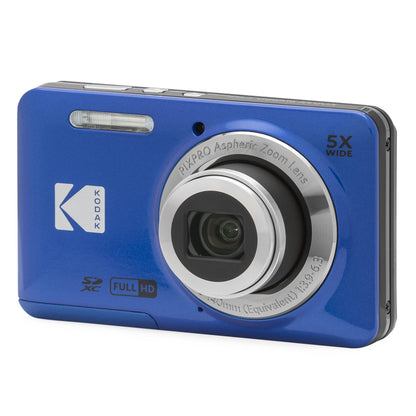 KODAK PIXPRO FZ55 16MP Compact Digital Camera, 5X Optical Zoom, Black