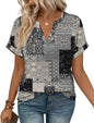 WIHOLL Womens Blouses Spring Tops Short Sleeve Shirts Dressy Casual Summer Vacation Fashion Clothing 2026