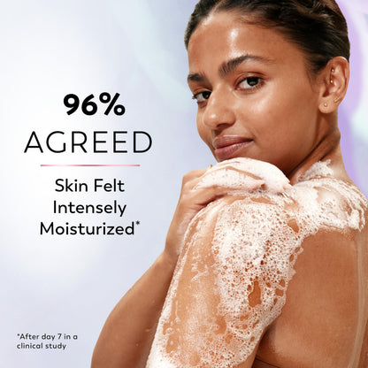 Olay Super Serum Body Wash for Extra Dry Skin, 24hr Long Lasting Rich Hydration, 5+ Ingredient Complex for Bright, Even, Firm, & Luminous Skin, with Collagen Peptide, Vitamin C & Shea Butter, 20 fl oz