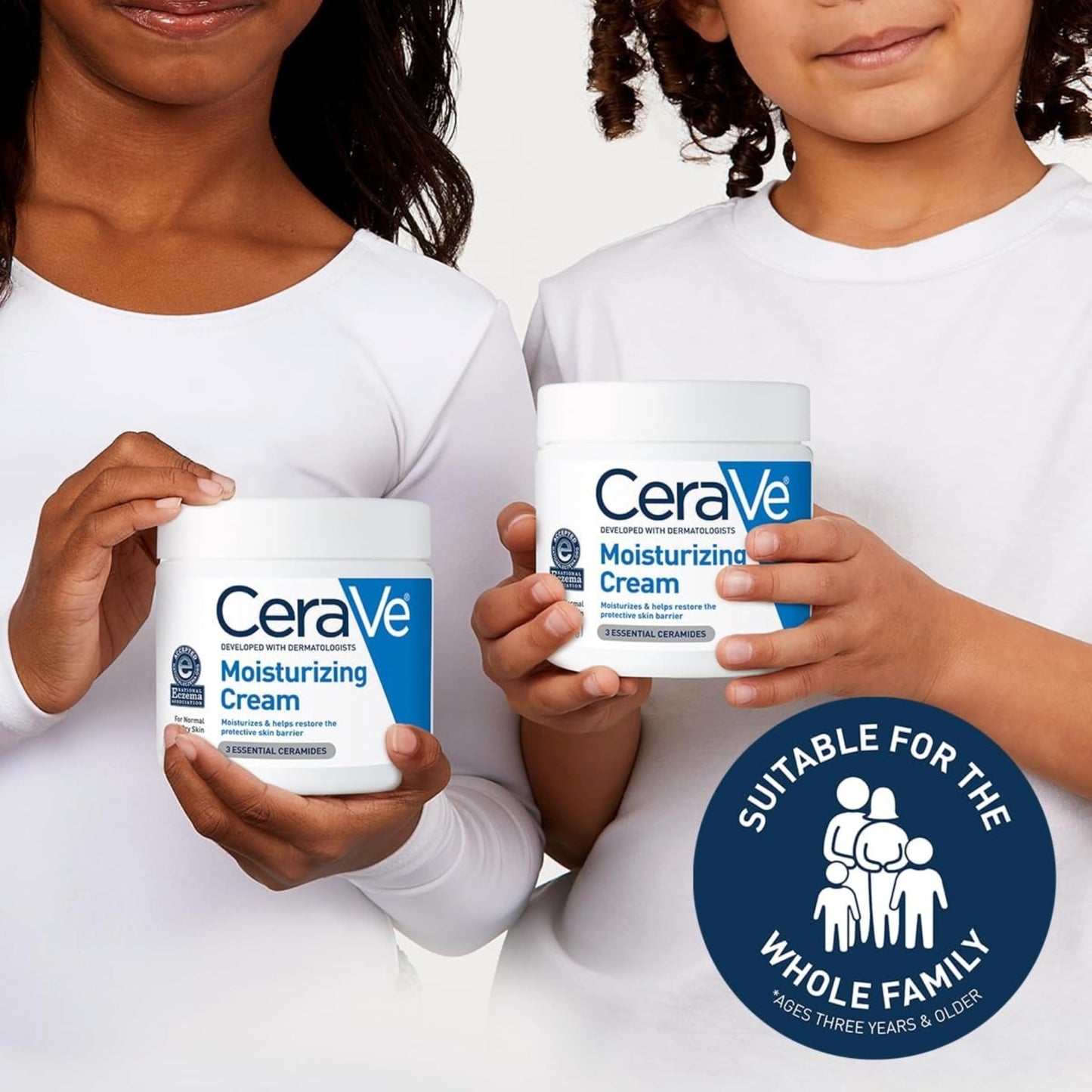 CeraVe Moisturizing Cream, Face & Body Moisturizer for Dry Skin, 19oz