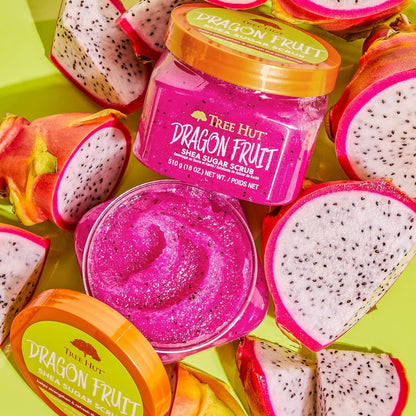 Tree Hut Body Scrub for Women, Pink Hibiscus, 18 Oz