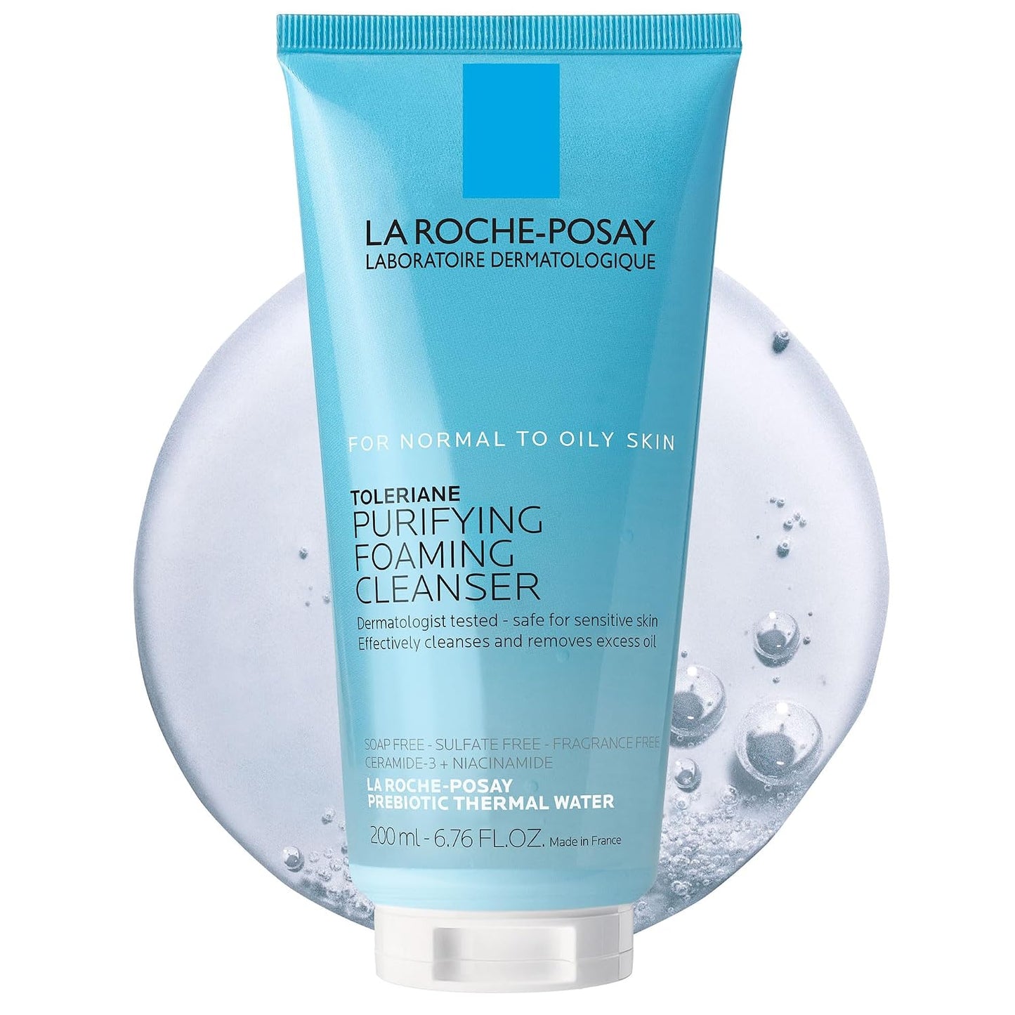 La Roche-Posay Toleriane Purifying Foaming Facial Cleanser with Niacinamide