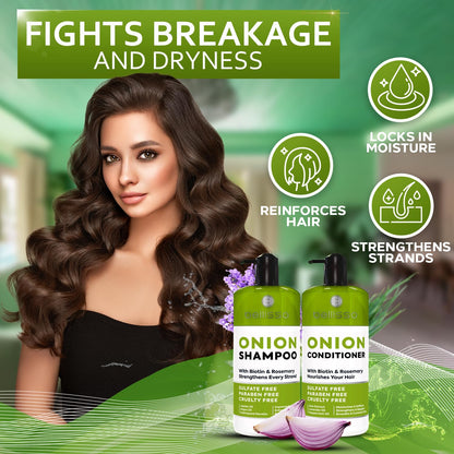 Caffeine Shampoo and Conditioner Set - Volumizing Products for Women and Men - Thickening, Volume Boosting Formula for Thinning and Fine Hair - Sulfate Free, No Parabens - Hydrating, Salon Grade