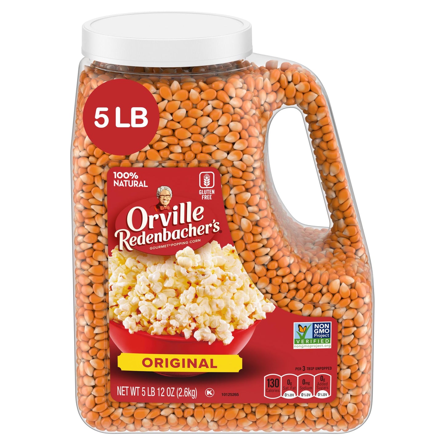 Orville Redenbacher's Gourmet Popcorn Kernels, Original Yellow, 8 lb.