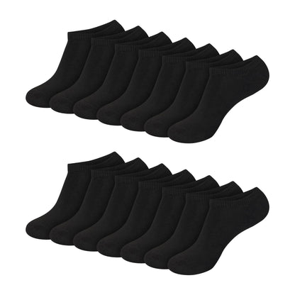 Hanes Women's Crew, Ankle, and No-Show Moisture-Wicking Cushioned Athletic Socks (14 Pack)