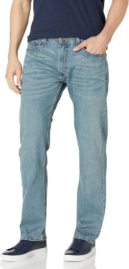 Levi Strauss Signature Gold Men's Relaxed Fit Flex Waistband Jeans