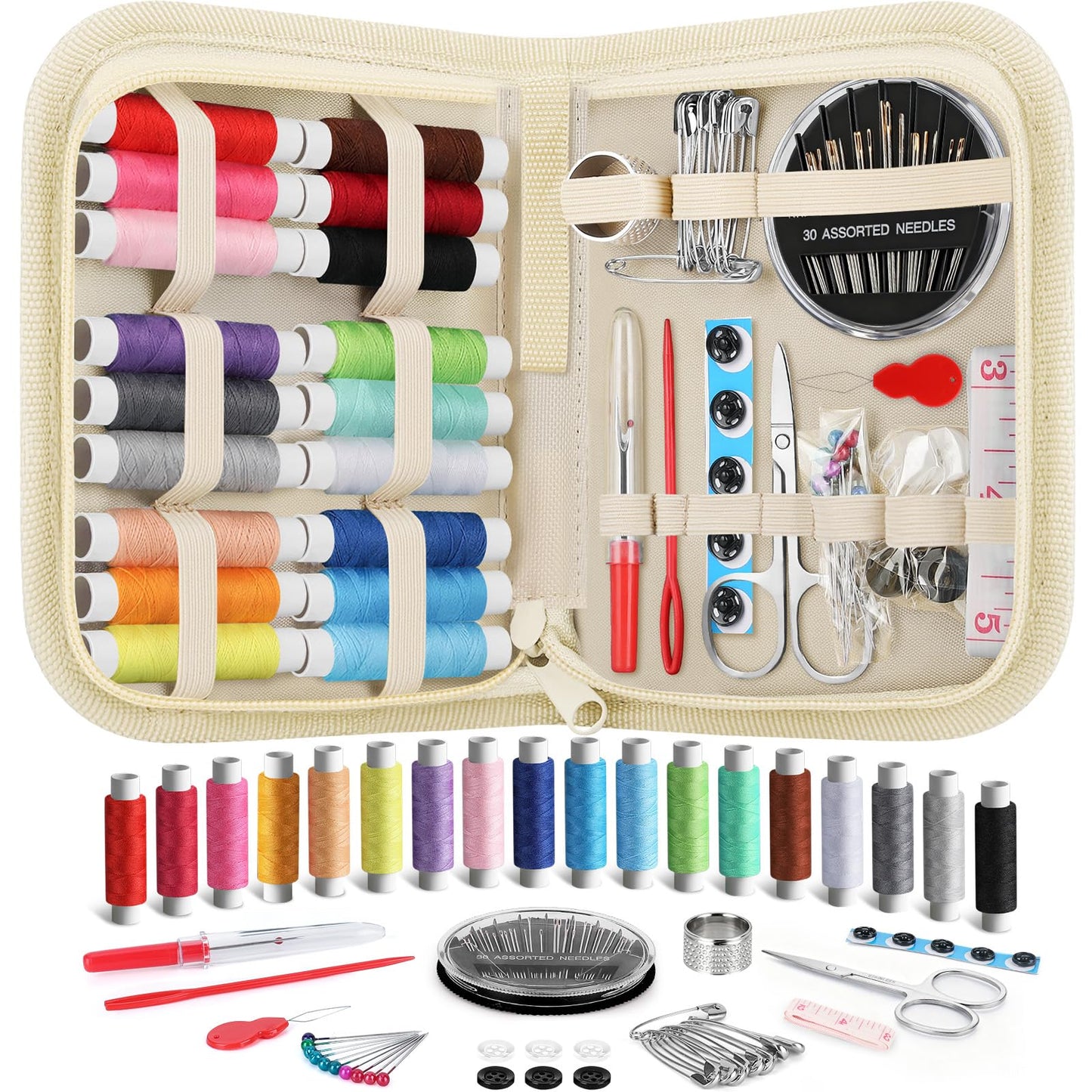 Coquimbo Sewing Kit for Adults, Christmas Stocking Stuffers for Teen Girls
