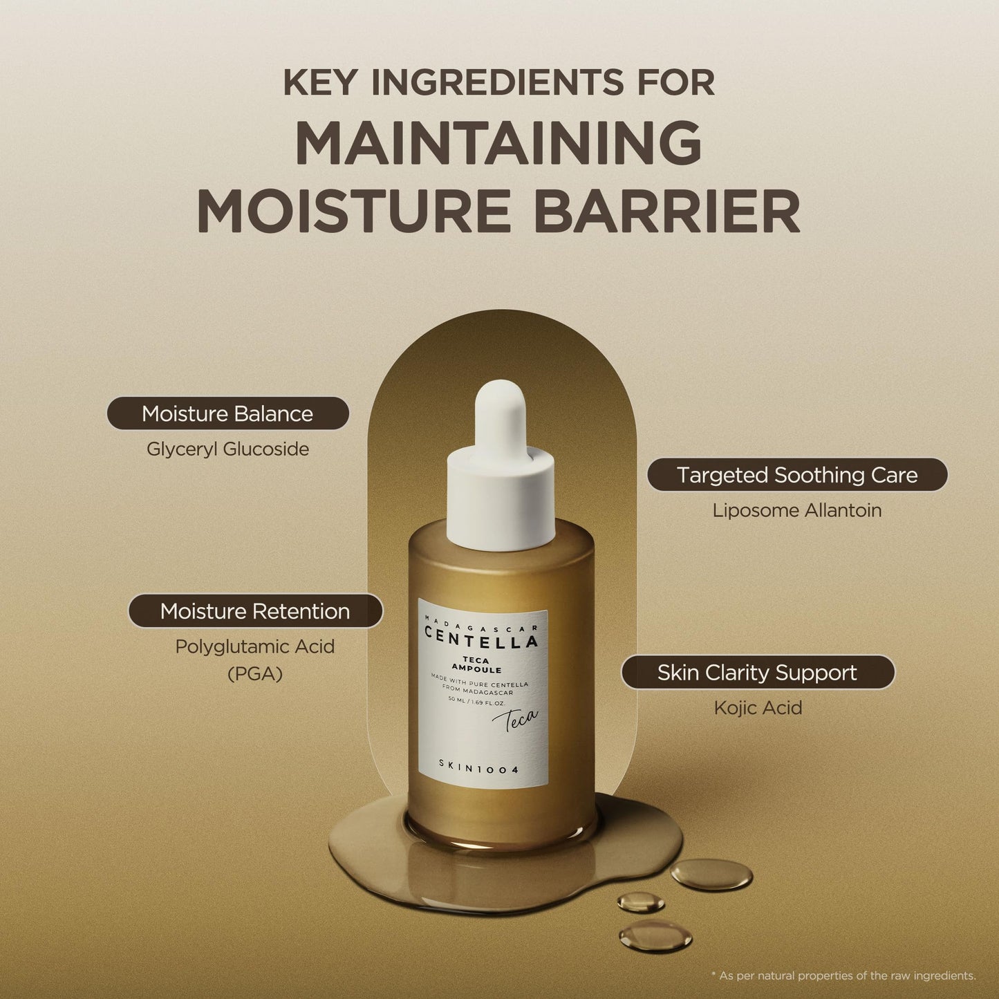SKIN1004 [Hudson's Pick] Madagascar Centella Ampoule, Korean Face Serum with Centella Asiatica for Hydrating & Moisturizing, Soothing Facial Serum for Skin Balance, Korean Skin Care, 1.85 fl.oz, 55ml