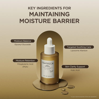 SKIN1004 [Hudson's Pick] Madagascar Centella Ampoule, Korean Face Serum with Centella Asiatica for Hydrating & Moisturizing, Soothing Facial Serum for Skin Balance, Korean Skin Care, 1.85 fl.oz, 55ml