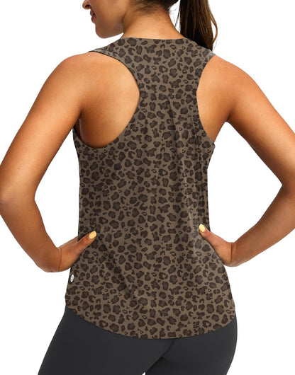 G Gradual Women's Workout Tops Racerback Athletic Tank Tops