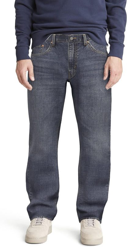 Levi Strauss Signature Gold Men's Relaxed Fit Flex Jeans