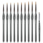 Golden Maple Detail Paint Brushes Set 10pcs