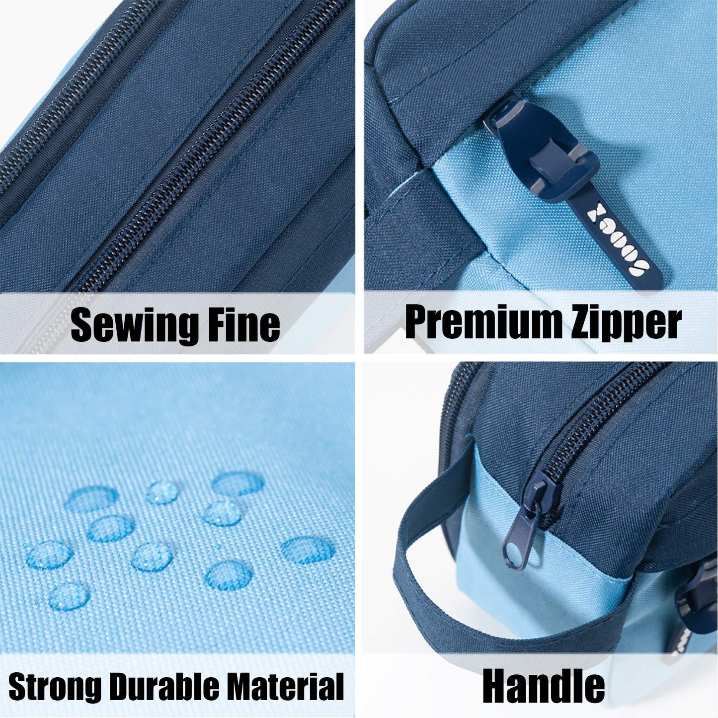 Sooez Original High Capacity Pencil Case, Big Pencil Bag Pouch Organizer