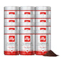 illy Intenso Ground Espresso Coffee, Bold Roast, Intense, Robust and Full Flavored With Notes of Deep Cocoa, 100% Arabica Coffee, No Preservatives, 8.8 Ounce Can (Pack of 1)
