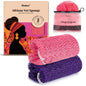 CORATED African Net Sponge with Knots Authentic, Shower Loofah Bath Sponge