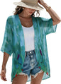 CHICGAL Womens Floral Kimono Cardigan Beach Cover Up Casual Summer Tops