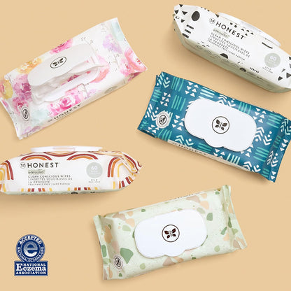 The Honest Company Multi-Use Baby Wipes, Pattern Play, 720 Count