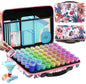 ARTDOT 60 Slots Storage Container for Diamond Art Kits for Adults, Portable Bead Storage Boxes for Diamond Painting Accessories and Tools