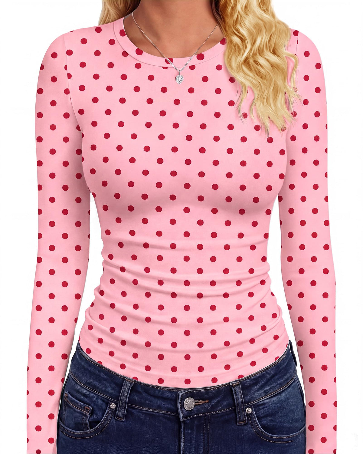 GAYHAY Long Sleeve Shirts for Women Tops Fitted Clothes Fall Fashion 2026
