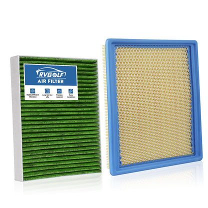 Engine+Cabin Air Filter Fit for 2014-2020 Rogue, 2017-2022 Rogue Sport