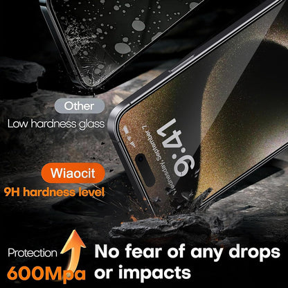 Wiaocit Tempered Glass Privacy Screen Protector for iPhone 15 Pro