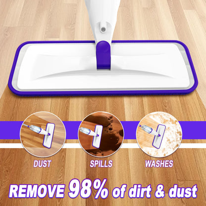 Microfiber Spray Mops for Floors Cleaning: Wet Dry Mop Hardwood Floor Mops