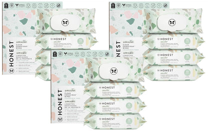 The Honest Company Multi-Use Baby Wipes, Pattern Play, 720 Count